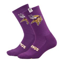 Crocs NFL Minnesota Vikings Crocs Socks Men