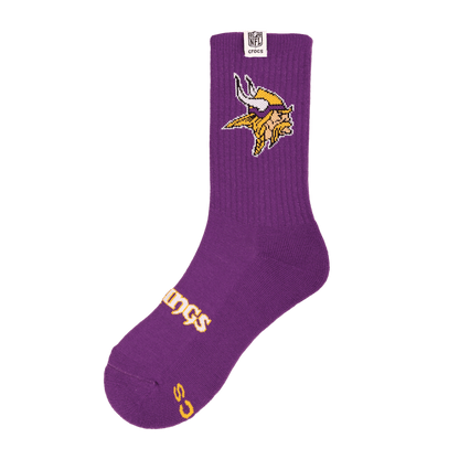 Men Crocs - NFL Minnesota Vikings Crocs Socks