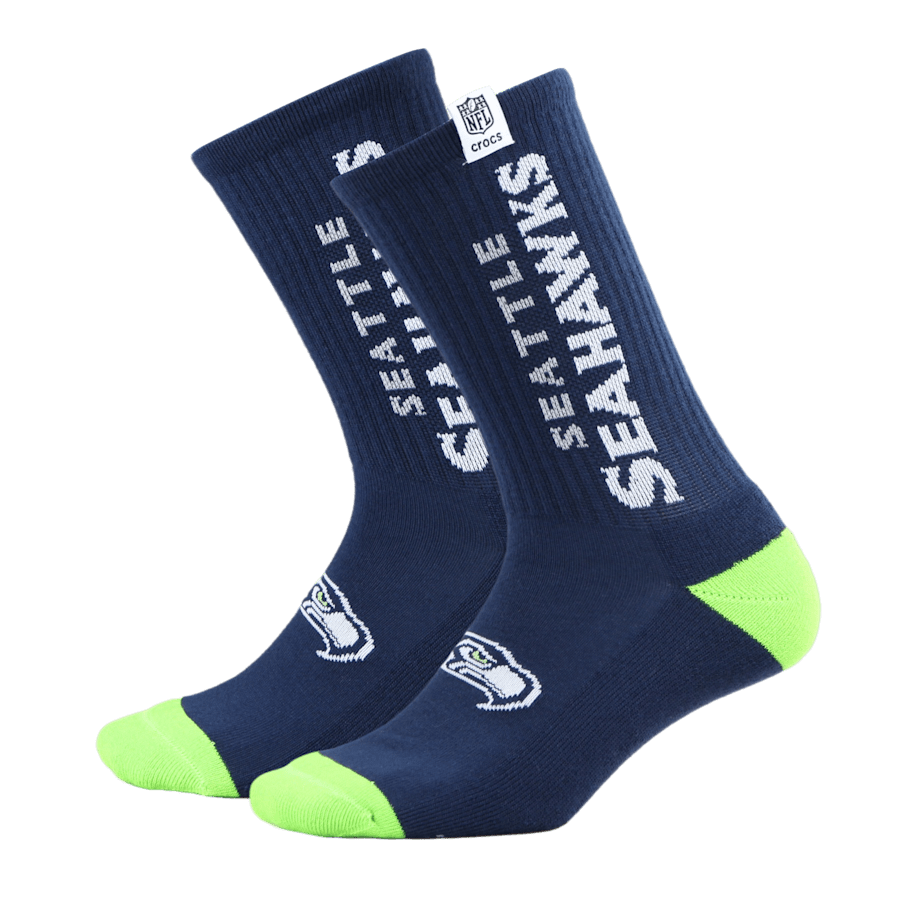 Men Crocs - NFL Seattle Seahawks Crocs Socks