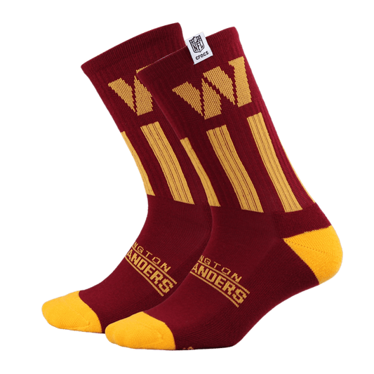 Men Crocs - NFL Washington Commanders Crocs Socks