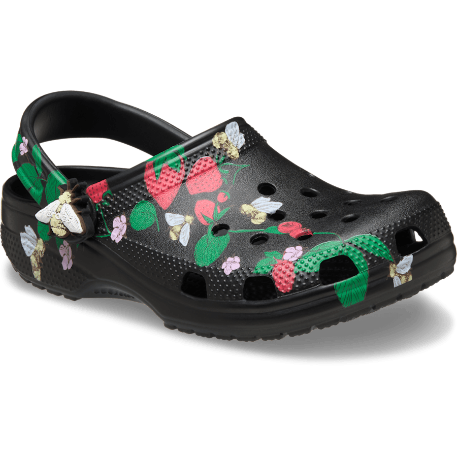 Women Crocs - Classic Berries & Bees Clog