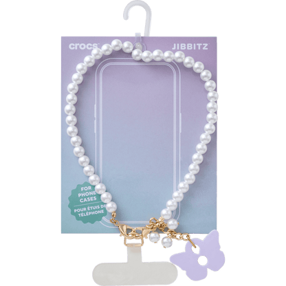 Women / Kids Crocs - Baroque Pearl Phone Wristlet