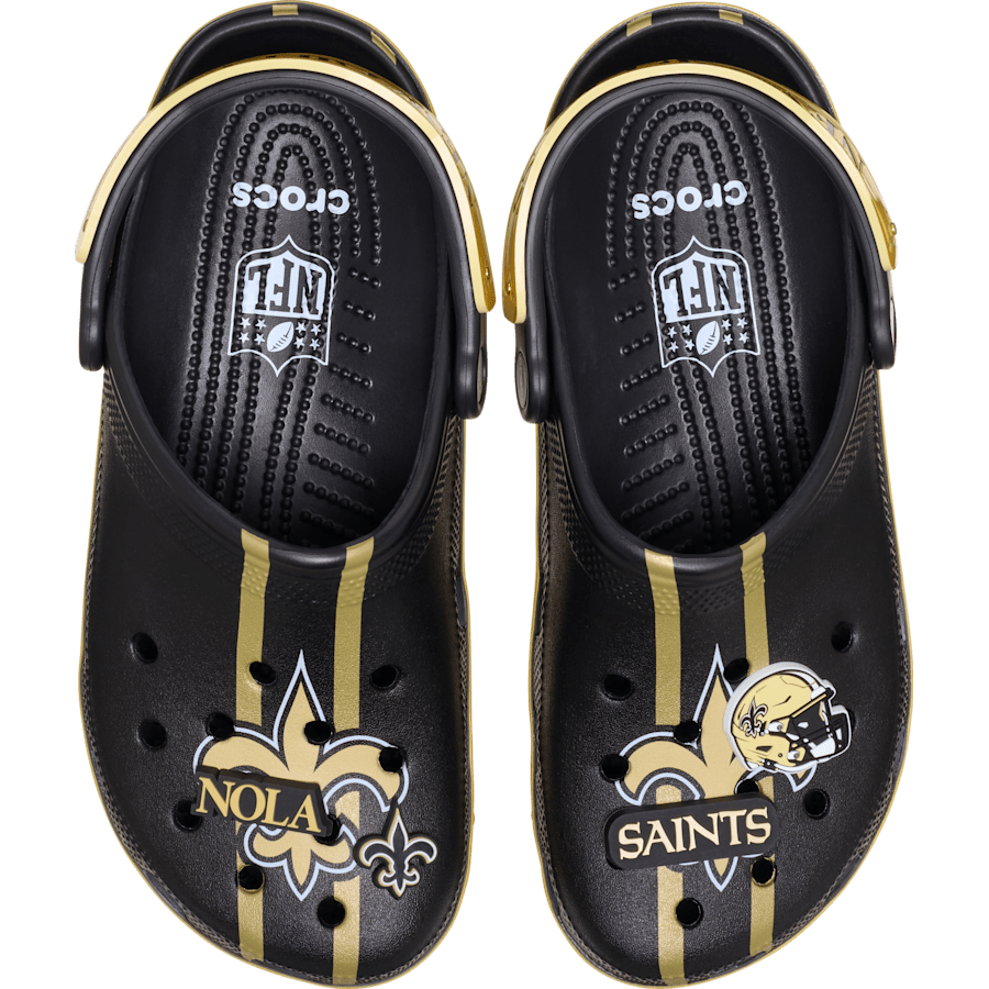 Women / Men Crocs - NFL New Orleans Saints Classic Clog