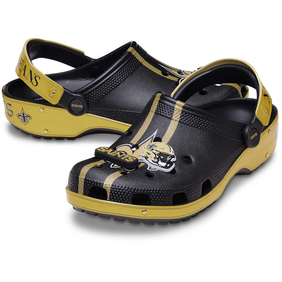 Women / Men Crocs - NFL New Orleans Saints Classic Clog