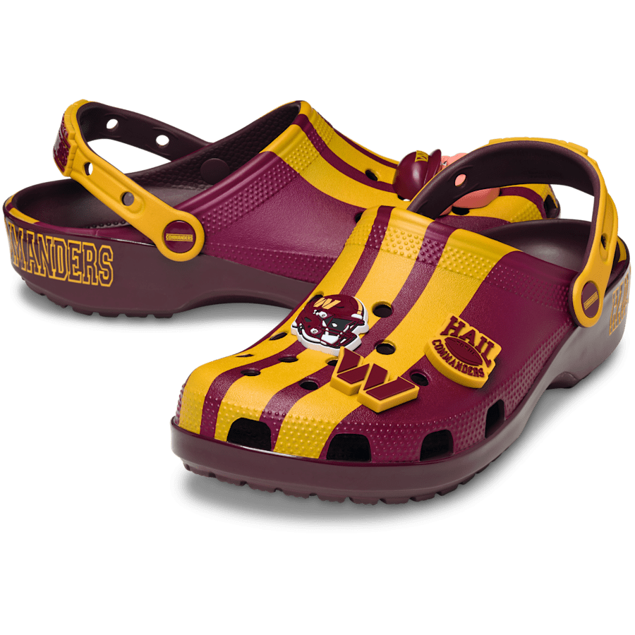 Women / Men Crocs - NFL Washington Commanders Classic Clog