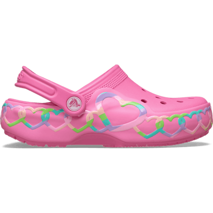 Kids Crocs - Kids' Classic Heart Lights Clog