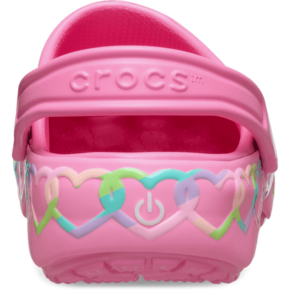 Kids Crocs - Kids' Classic Heart Lights Clog