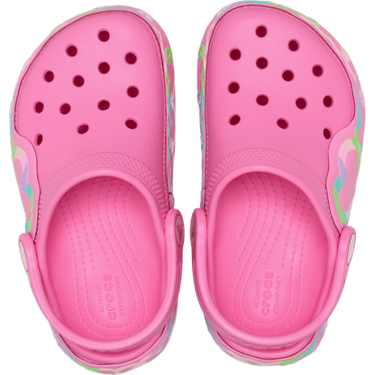 Kids Crocs - Toddler Classic Heart Lights Clog