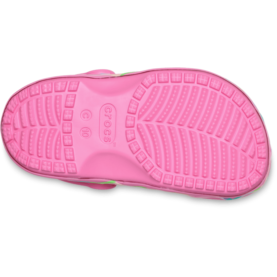 Kids Crocs - Toddler Classic Heart Lights Clog