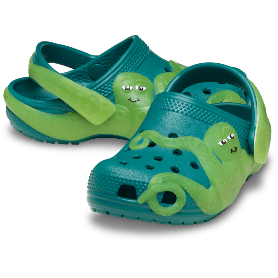 Kids Crocs - Toddler Classic IAM Color Change Octopus Clog
