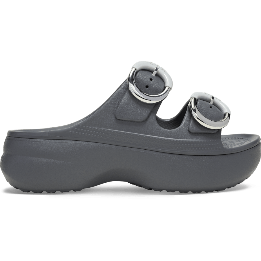 Women Crocs - Women's Saturday Platform Dipped Buckle Sandal