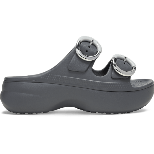 Women Crocs - Women's Saturday Platform Dipped Buckle Sandal