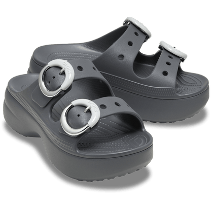 Women Crocs - Women's Saturday Platform Dipped Buckle Sandal