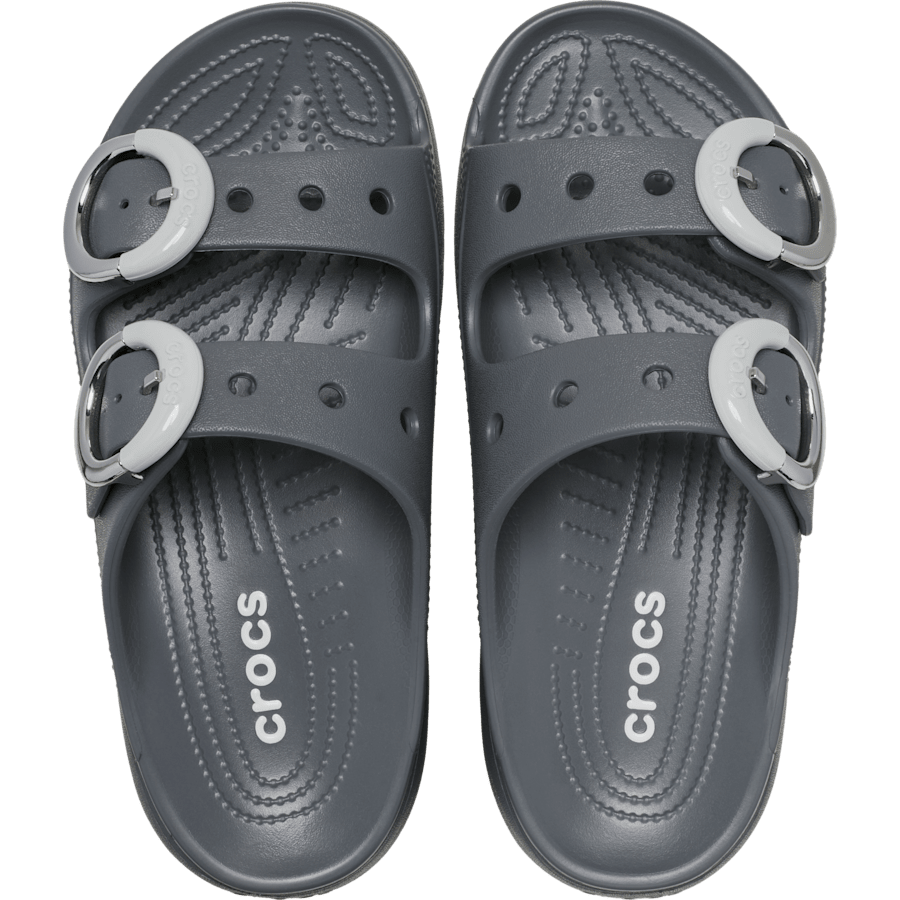Women Crocs - Women's Saturday Platform Dipped Buckle Sandal