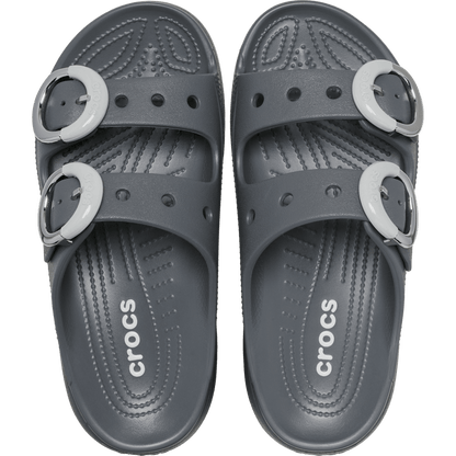 Women Crocs - Women's Saturday Platform Dipped Buckle Sandal