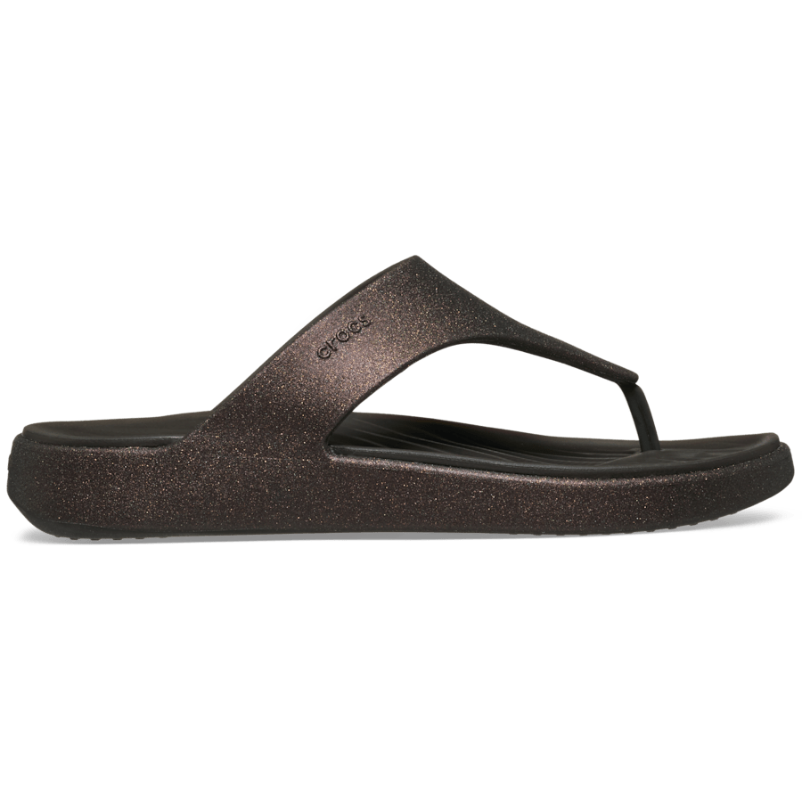 Women Crocs - Getaway Glimmer Triangle Flip