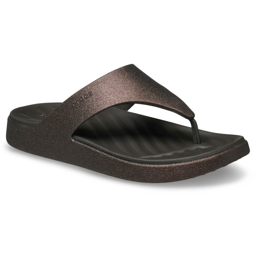 Women Crocs - Getaway Glimmer Triangle Flip