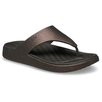 Women Crocs - Getaway Glimmer Triangle Flip