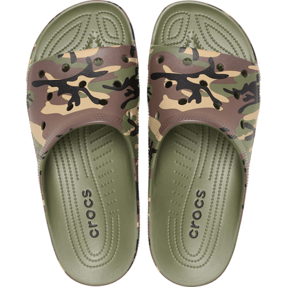 Men Crocs - Men’s Camouflage Saturday Slide