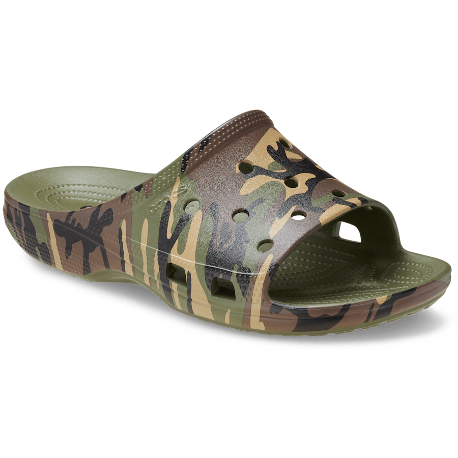 Men Crocs - Men’s Camouflage Saturday Slide