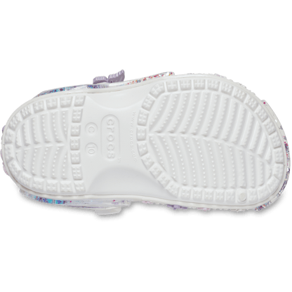 Kids Crocs - Toddler Classic Butterfly Sparkle Shaker Clog