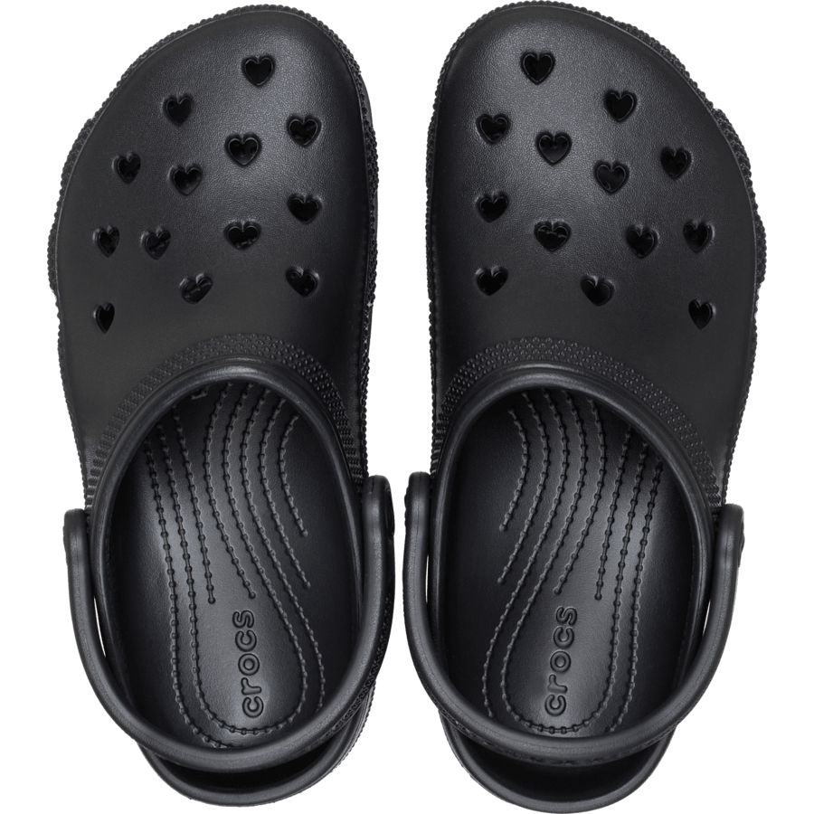 Women / Men Crocs - Classic Hearts Cut Out Clog