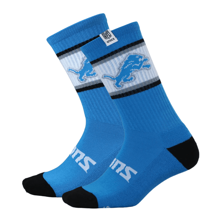 Men Crocs - NFL Detroit Lions Crocs Socks