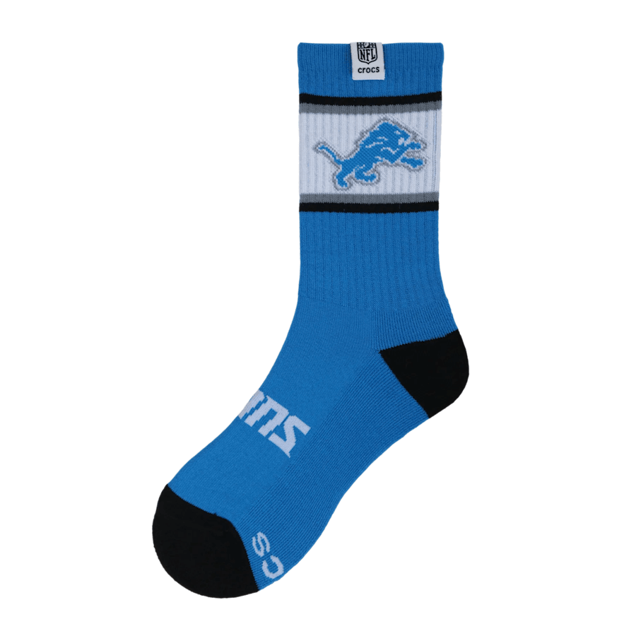 Men Crocs - NFL Detroit Lions Crocs Socks