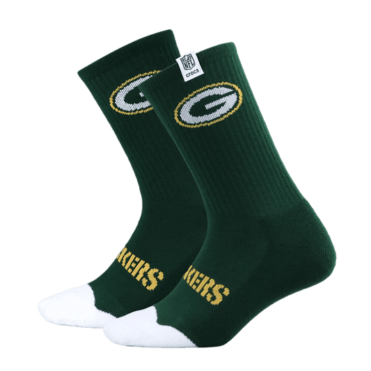 Men Crocs - NFL Green Bay Packers Crocs Socks