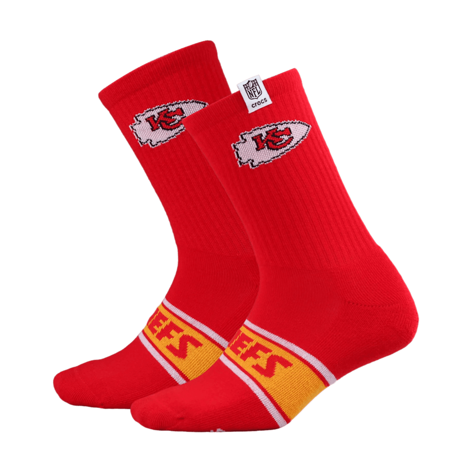 Men Crocs - NFL Kansas City Chiefs Crocs Socks