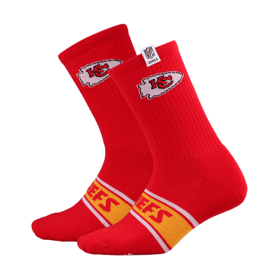 Men Crocs - NFL Kansas City Chiefs Crocs Socks