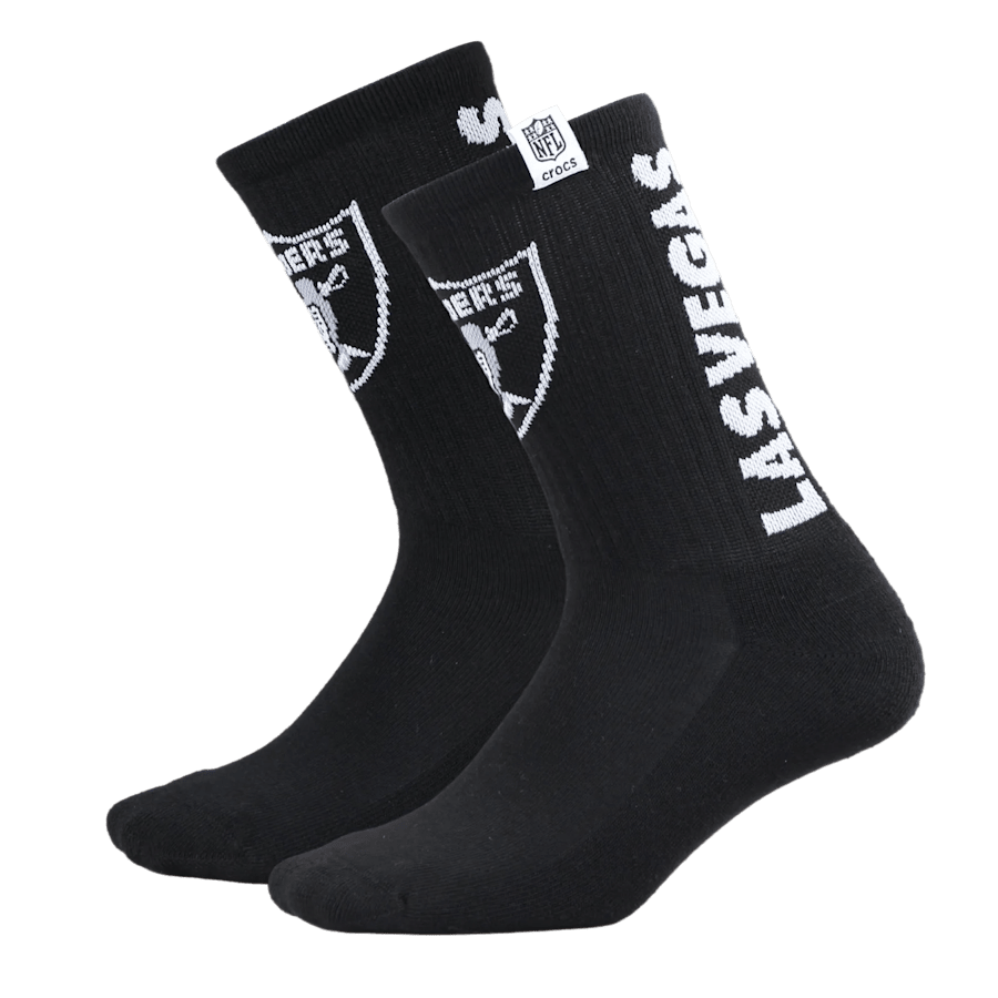 Men Crocs - NFL Las Vegas Raiders Crocs Socks