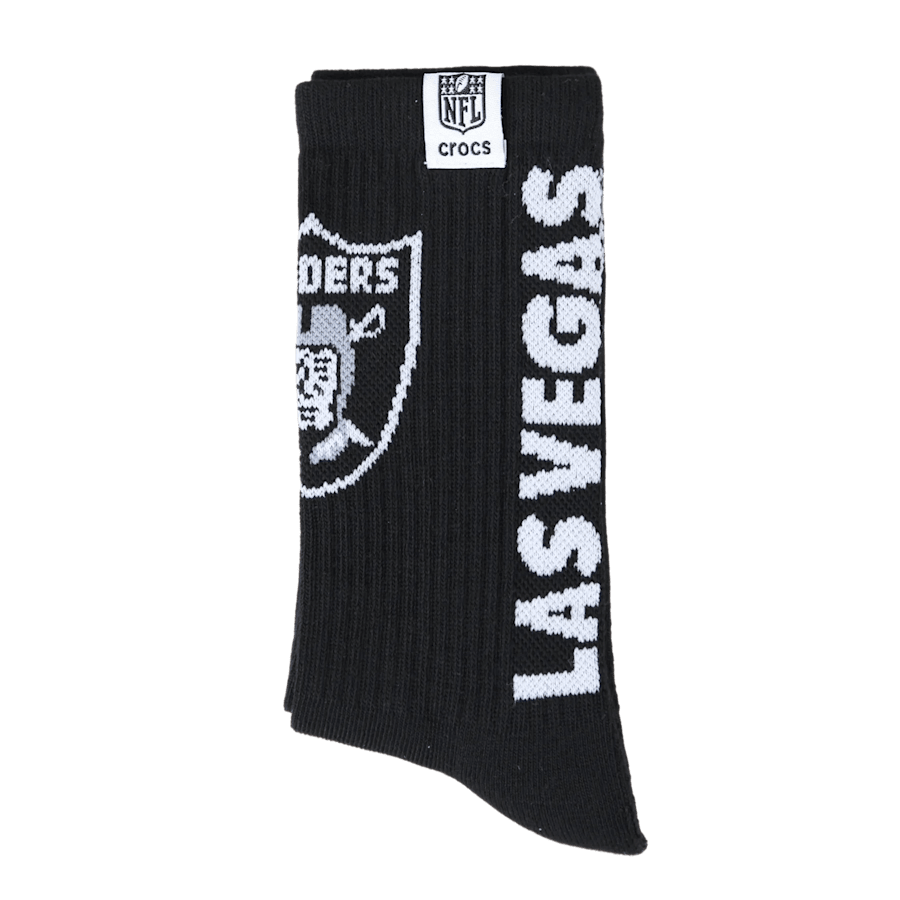 Men Crocs - NFL Las Vegas Raiders Crocs Socks