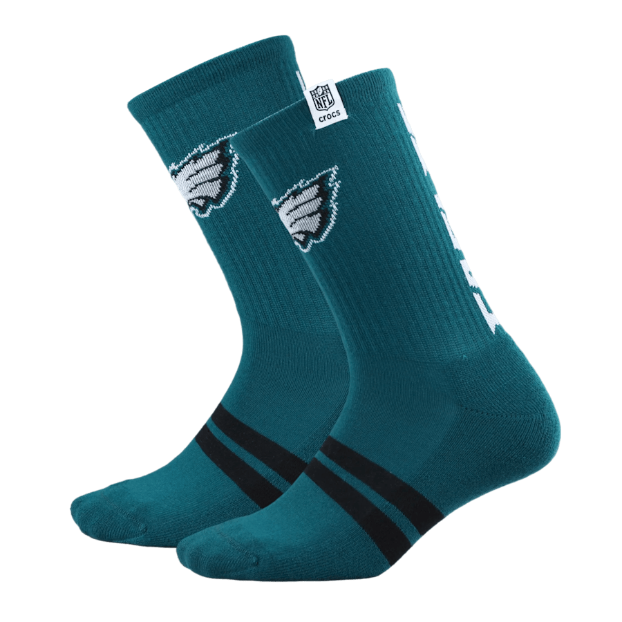 Men Crocs - NFL Philadelphia Eagles Crocs Socks