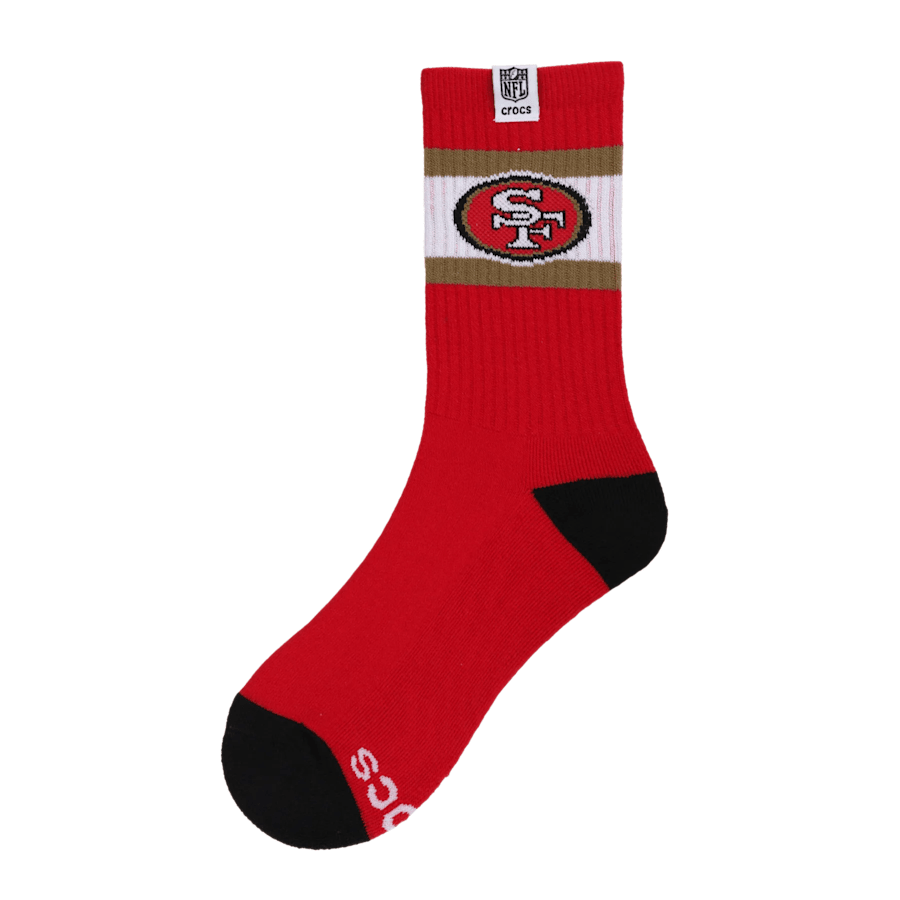 Men Crocs - NFL San Francisco 49ers Crocs Socks