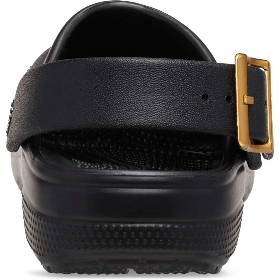 Women Crocs - Classic Metallic Buckle Clog